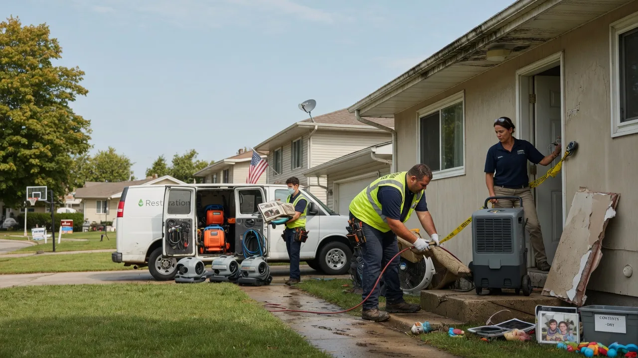 Water Damage Restoration in Jamestown, OH near me